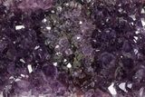 Dark Purple Amethyst & Hematite Cluster - Alacam Mine, Turkey #347594-1